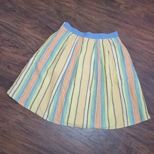 Anthropologie Odille zipper skirt size 8